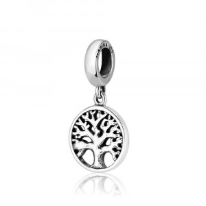 Tree of Life Charm in Sterling Silver Israeli Charms