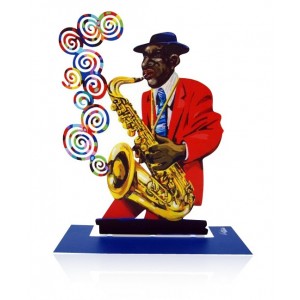David Gerstein Saxophonist Jazz Club Sculpture David Gerstein