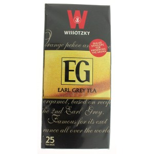 Wissotzky Earl Gray Tea (25 Bags) Artists & Brands