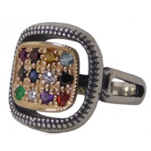 Hoshen Ring in Sterling Silver  Default Category
