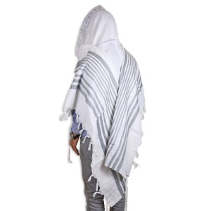 Gray and Silver Or Tallit Traditional Tallit