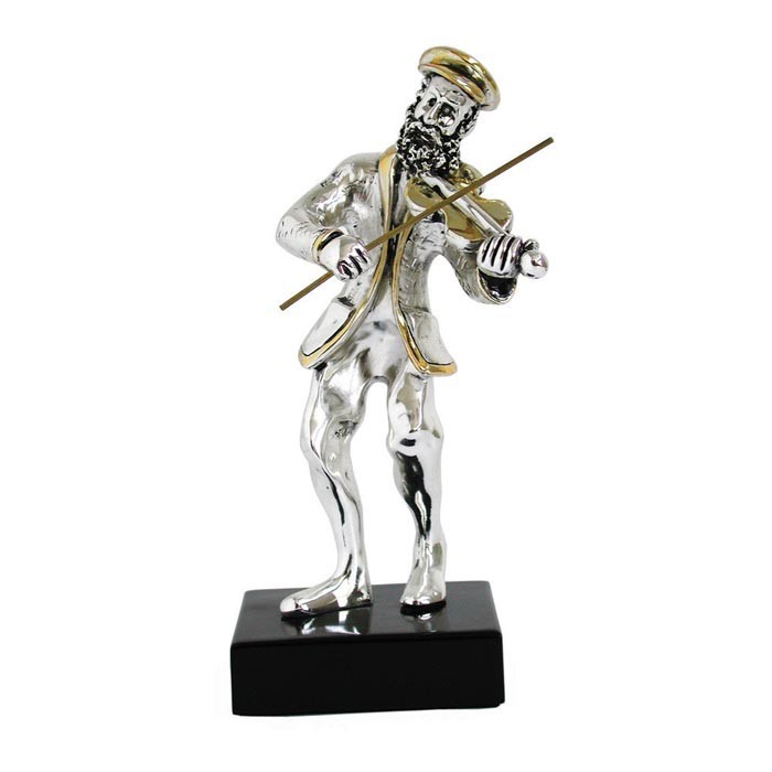 Sterling Silver Medium Standing Fiddler Figurine