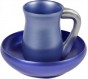 Mayim Achronim Set of Anodized Aluminum by Yair Emanuel in Blue Tones